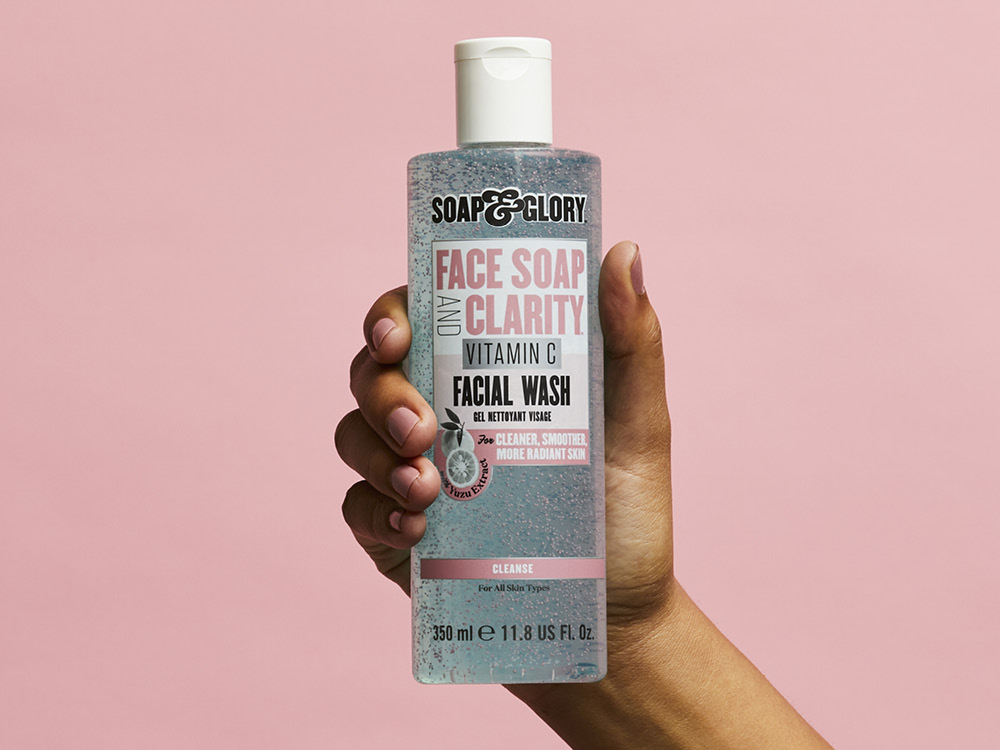 Soap And Glory Brand Page Vitamin C Facial Wash 500X375px Double